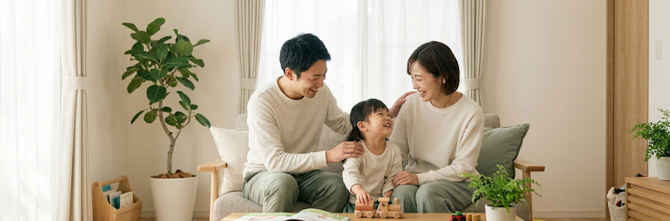 お金・時間・健康・家族が整い、暮らしに余裕が生まれたイメージ